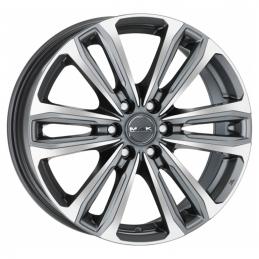 MAK Safari 6 7.5x17 PCD6x139.7 ET33 Dia100.1 Gunmetal Mirror Face