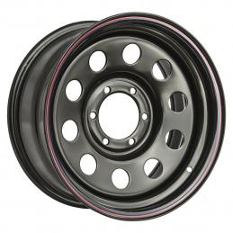 Off-Road Wheels Диск усиленный стальной черный 8x16 PCD6x139.7 ET10 Dia110 Черный