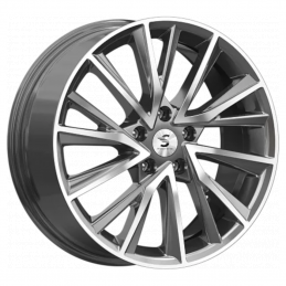 КиК КР010 (18_Tiggo 8 Pro) 7.5x18 PCD5x108 ET47 Dia60.1 Diamond gloss graphite